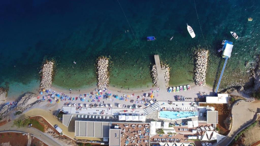 Apartments Villa Adria Rabac Bagian luar foto